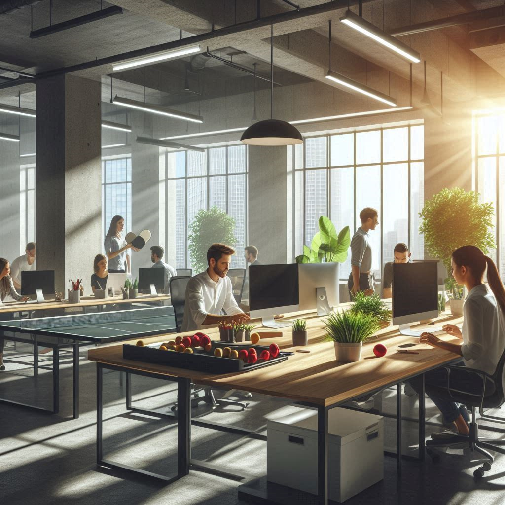 上海电科大厦环境